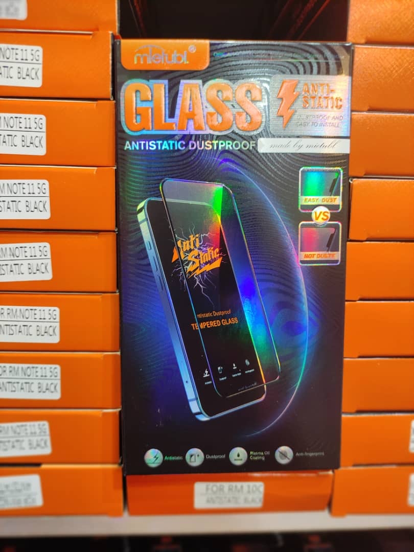 گلس آنتیاستاتیک و سوپر دی میتوبل با بستهبندی اورجینال و طراحی حرفهای برای محافظت از صفحهنمایش گوشی