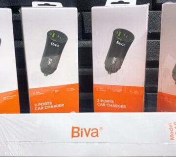  فندکی با پورت USB-C و USB-A مناسب آیفون و سامسونگ