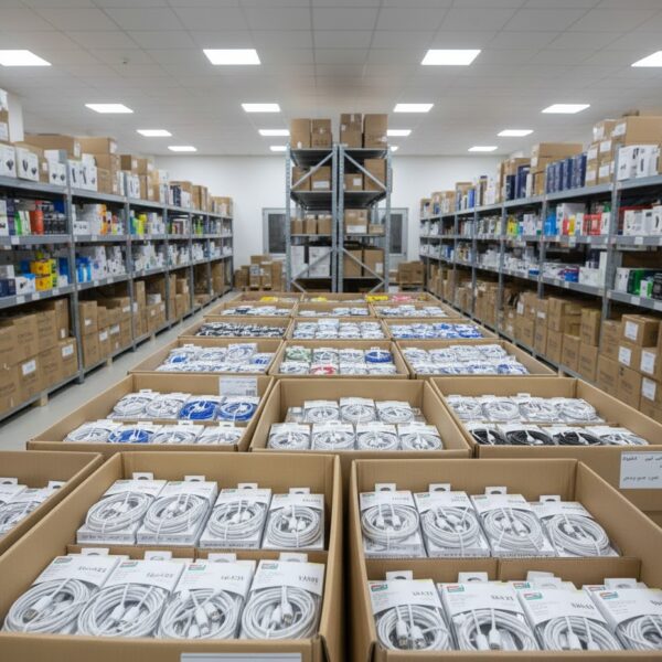انبار مرکزی پخش عمده کابل شارژ موبایل