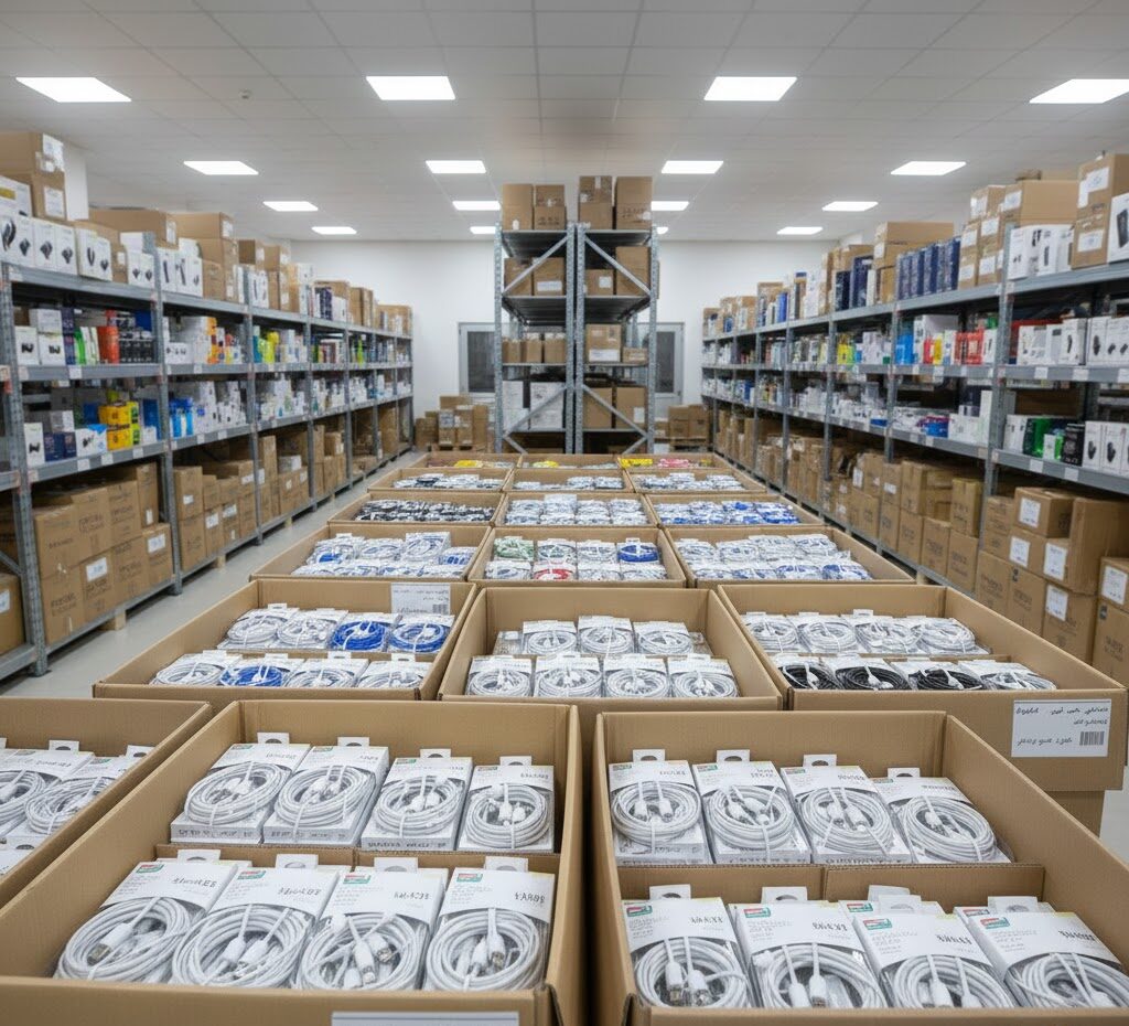 انبار مرکزی پخش عمده کابل شارژ موبایل