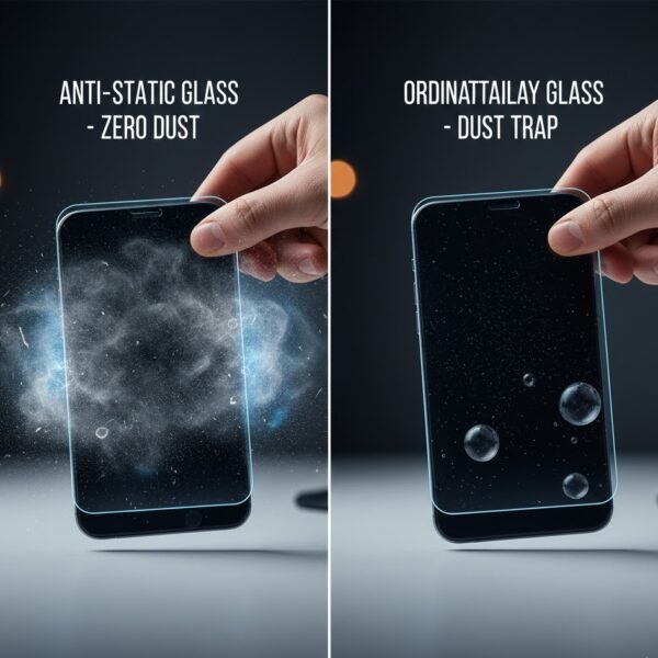 گلس آنتی استاتیک اصل - محافظ صفحه نمایش ضد غبار